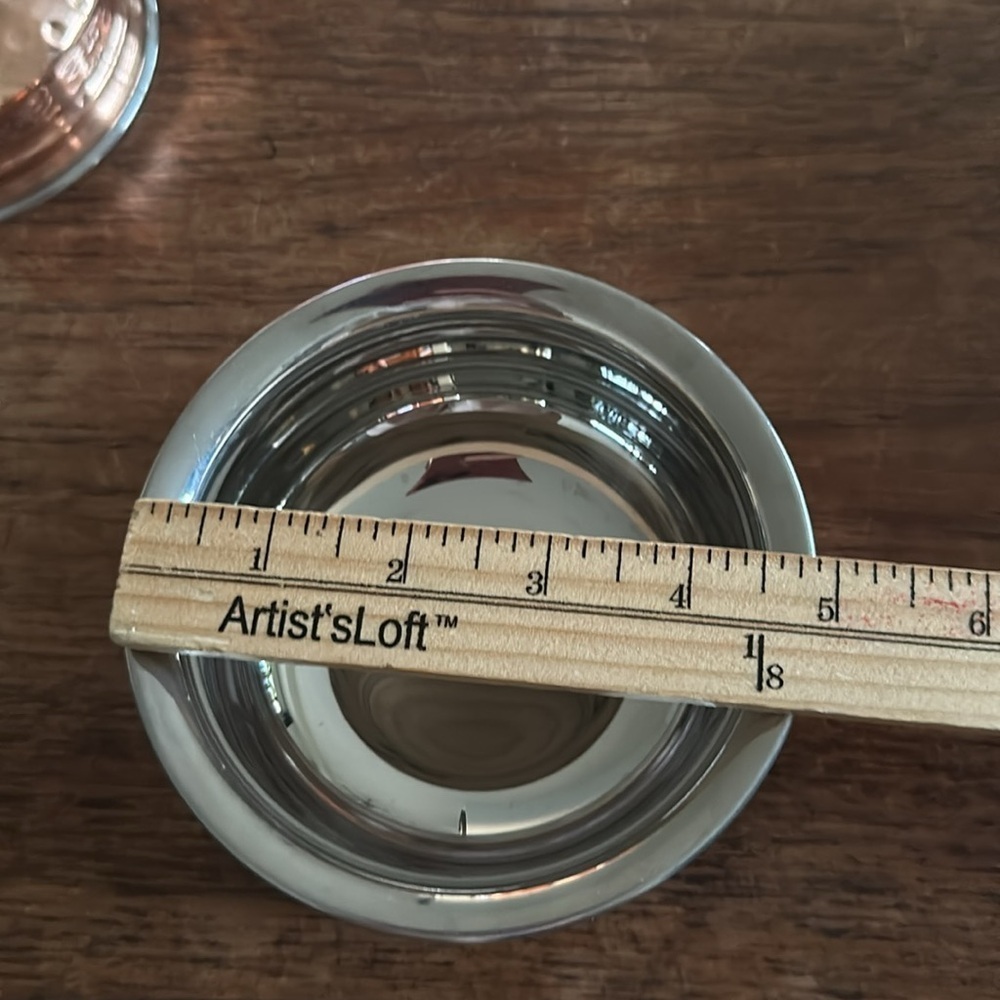 NEW Genuine Copper Set Of 5 Bowls - Picture 9 of 11